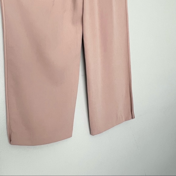 Zara Nude Pink w Stretch Waist and Pockets Pants - Picture 9 of 10